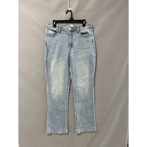 So Jeans Womens 11/30W Blue Denim Stretch Light Wash High Rise 90s Bootcut Leg